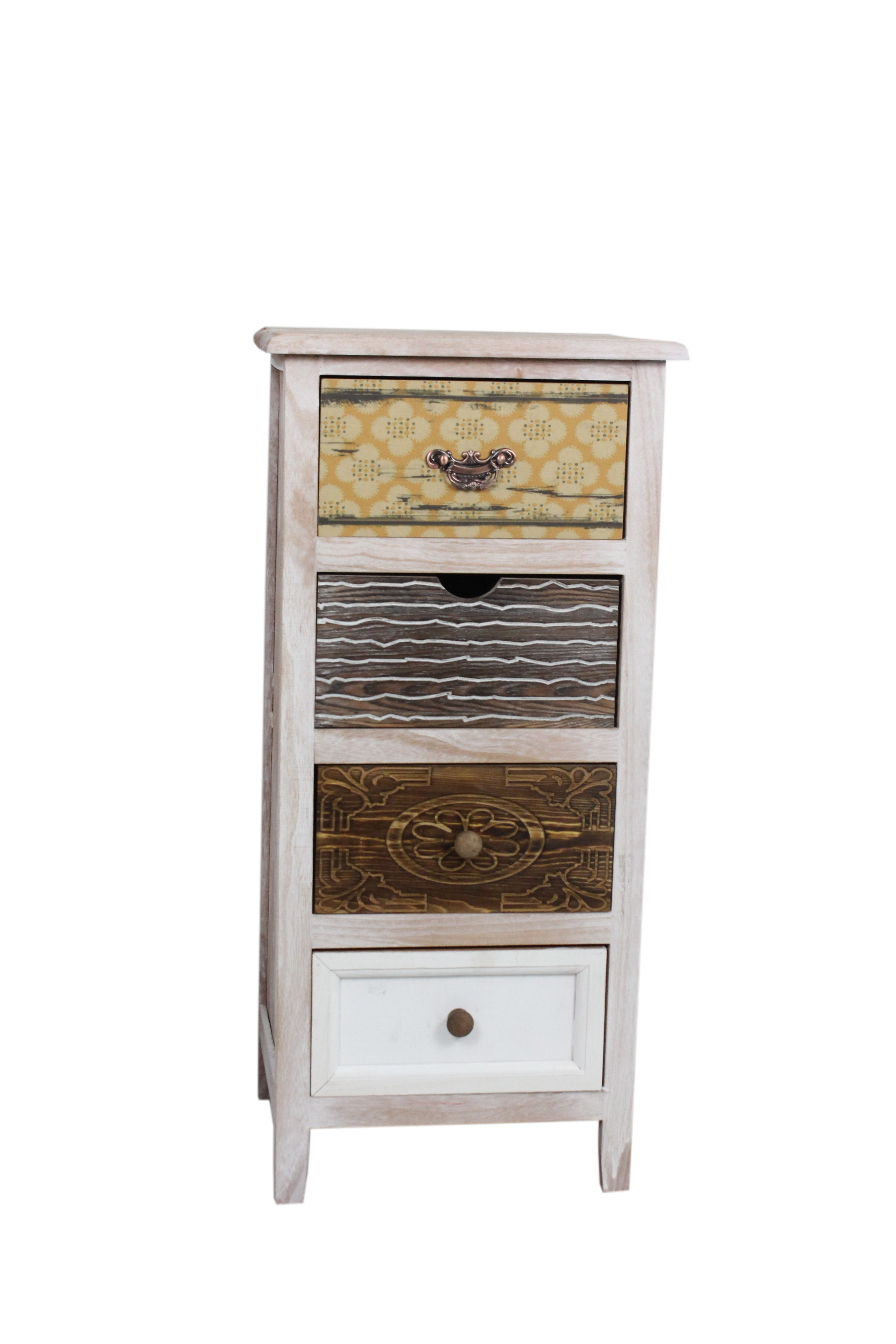 Wooden cabinet with drawers-4700