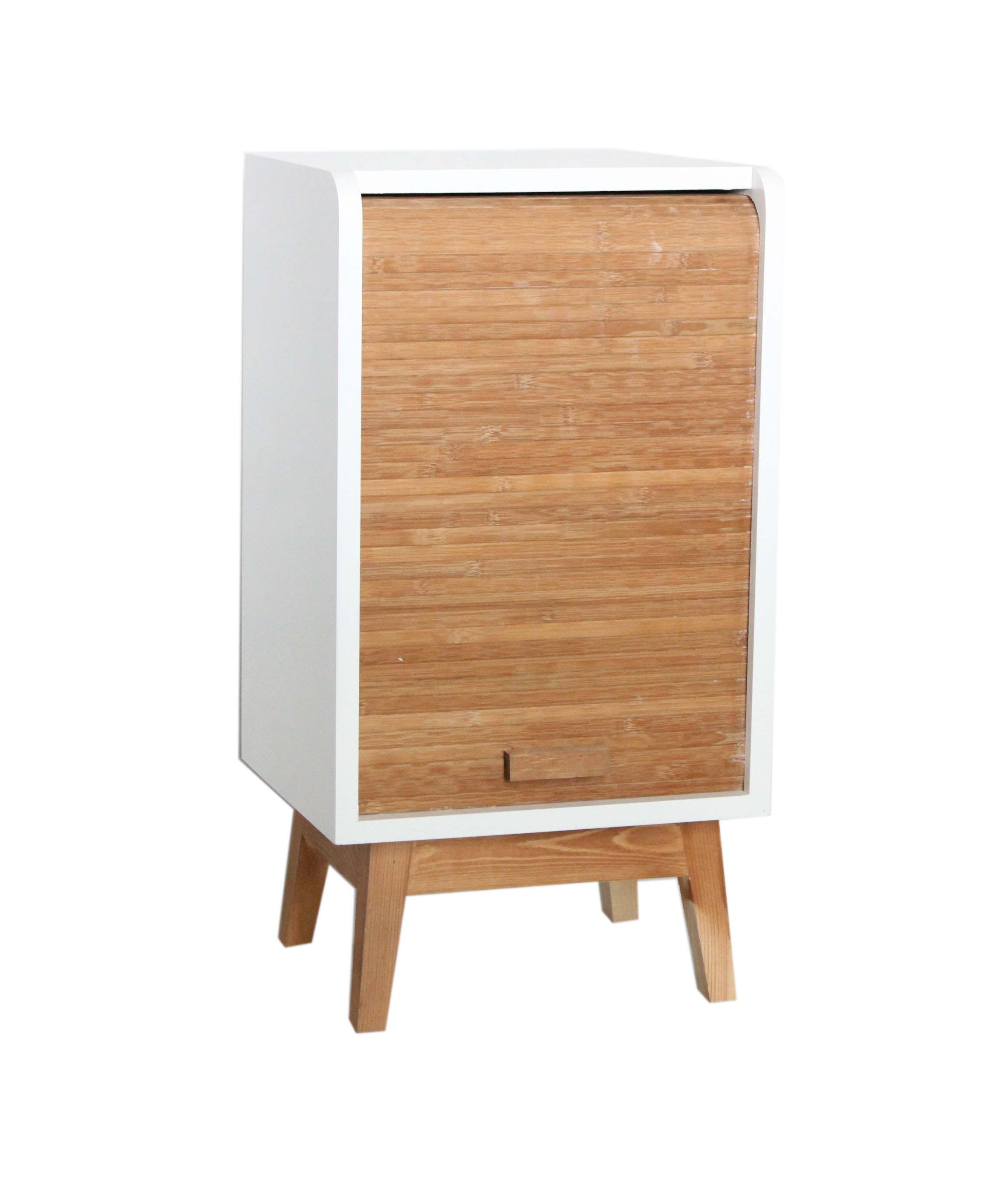 Roll- fronted cabinet ,storage-3801