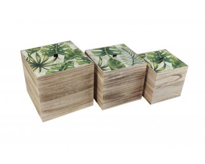 wooden box jungle, keepsake,Toys box-4986